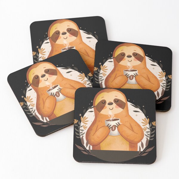 Item preview, Keep Calm And Live Slow- sloth mood   designed and sold by NawalMagdy.