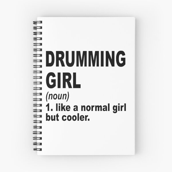 Item preview, drumming Girl Like A Normal Girl But Cooler,drumming Lovers Gift designed and sold by Dogs Geeky⭐⭐⭐⭐⭐.