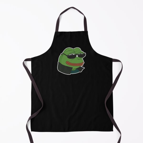 Item preview, Dark Poggers emote - peepo pepega twitch discord frog designed and sold by rmpk101.