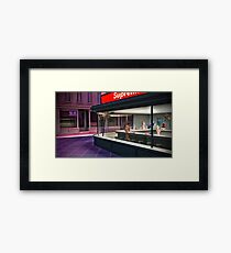 И I ⅁ Η T Η ᐱ Ш K Ƨ Framed Print