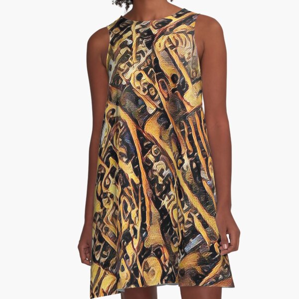Steampunk HD A-Line Dress