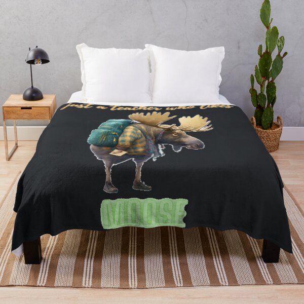 Item preview, just a teacher who loves moose v0.1 designed and sold by EnjoyDigitalArt.