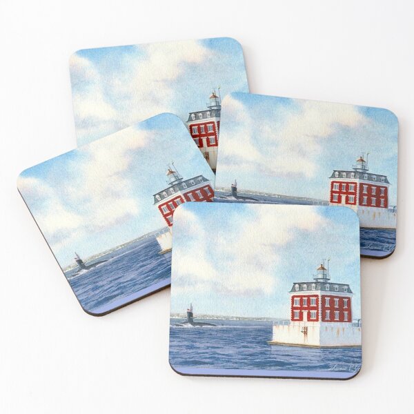 Item preview, Ledge Light lighthouse designed and sold by cldmonet.