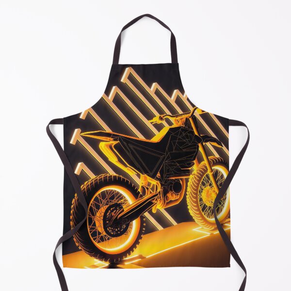 Item preview, Cyber Future Dirt Bike With Neon Colors designed and sold by KoolArtDistrict.