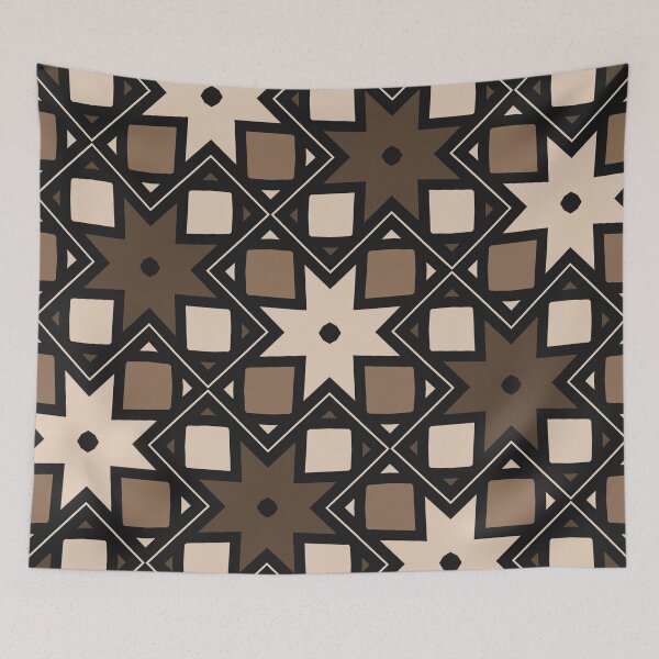 Item preview, Pythagorean abstract monochrome sepia designed and sold by aapshop.
