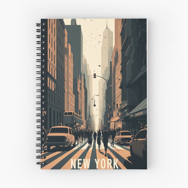 Item preview, The Bustling Streets of New York designed and sold by Abili-Tees.
