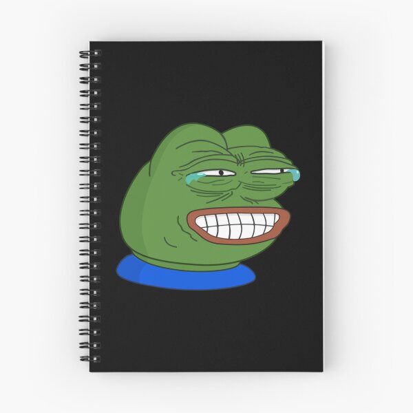 Item preview, Grinning Poggers emote - peepo pepega twitch discord frog designed and sold by rmpk101.
