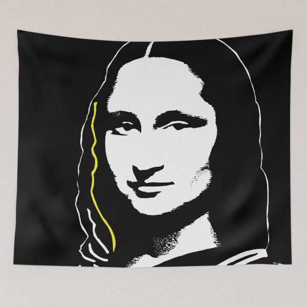 Item preview, Mona Lisa Minimal 80s Style designed and sold by pelagio.
