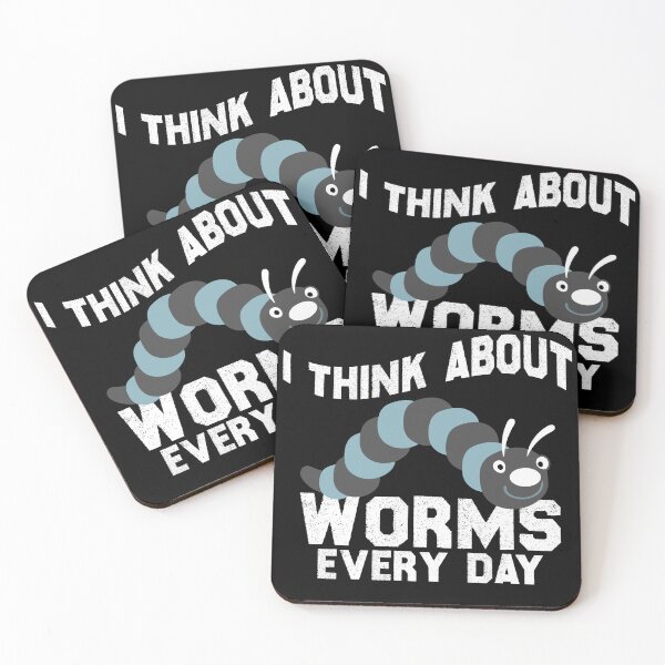 Item preview, i think about worms every day designed and sold by Suzan⭐⭐⭐⭐⭐ (1548).