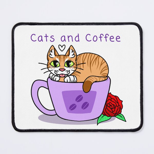 Item preview, Cats and Coffee V2 designed and sold by Queen-Rosaleen.