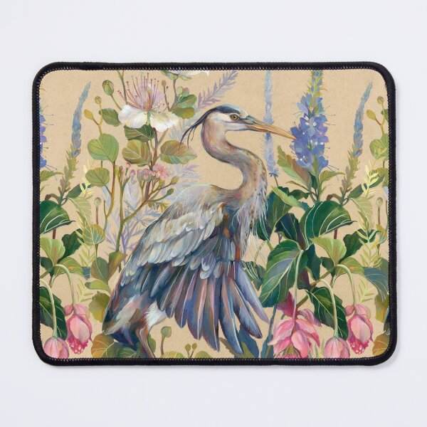 Item preview, Blue Heron Floral designed and sold by claramcallister.