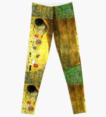 The Kiss by Gustav Klimt Leggings