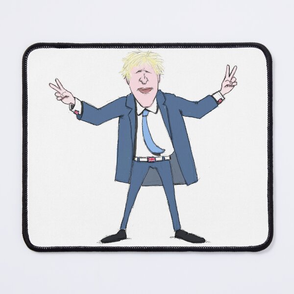 Item preview, Boris Johnson, English Minister, Cartoon Illustration designed and sold by U-WESTDESIGN.