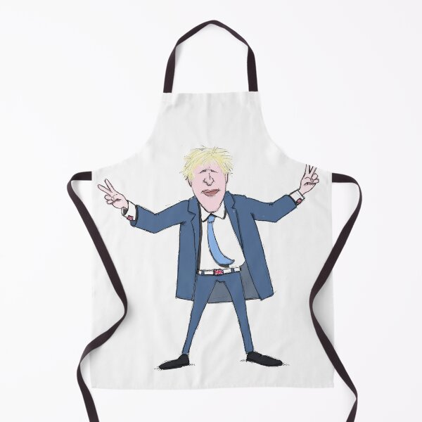 Item preview, Boris Johnson, ministro inglés, ilustración de dibujos animados designed and sold by U-WESTDESIGN.