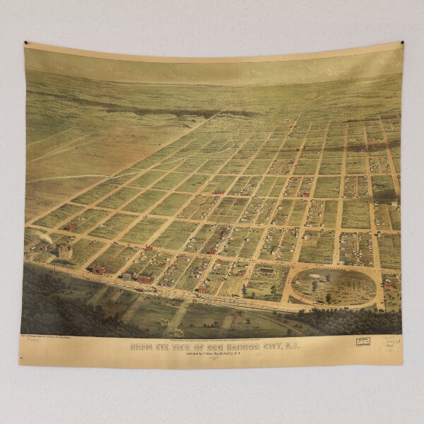 Item preview, Egg Harbor City, New Jersey (1865) designed and sold by allhistory.