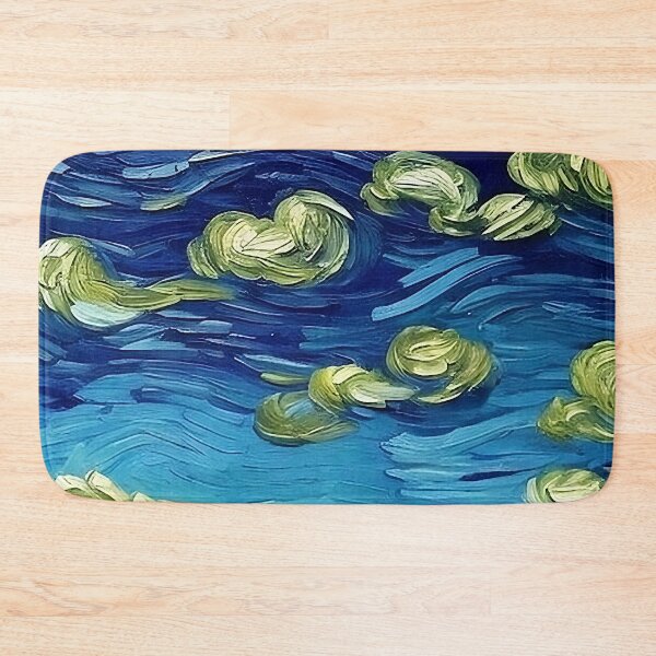 Item preview, Van Gogh Style Thick Brush Early Evening Sky Over the Mountains Painting designed and sold by sunflowerlight.