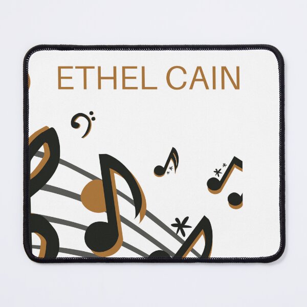 Item preview, Ethel Cain with musical keys and white background designed and sold by Torome.