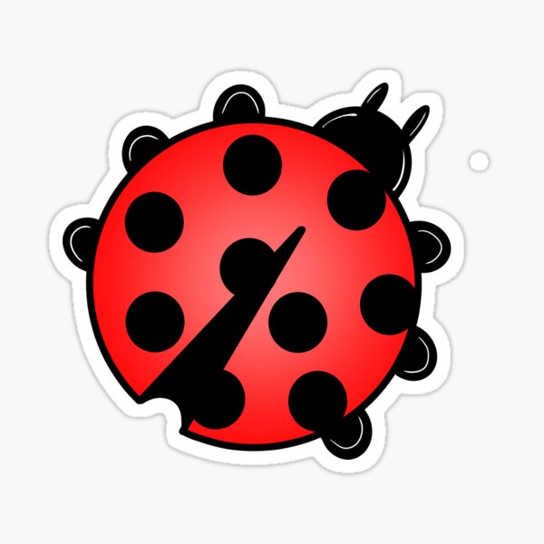 Adorable Ladybug Sticker