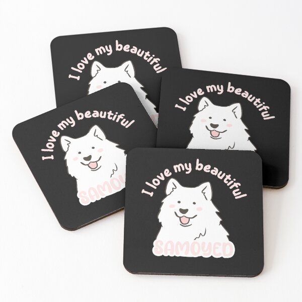 Item preview, I love my beautiful samoyed  designed and sold by Yarafantasyart.