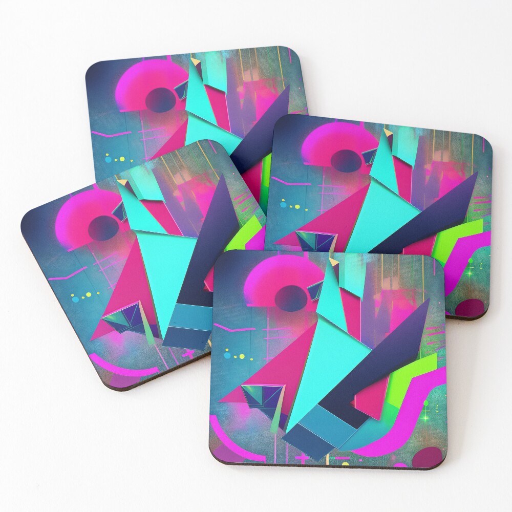 Item preview, Coasters (Set of 4) designed and sold by AbstractWave.