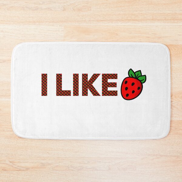 Item preview, I like strawberries - I Like Strawberry designed and sold by AdelloDeAmo.