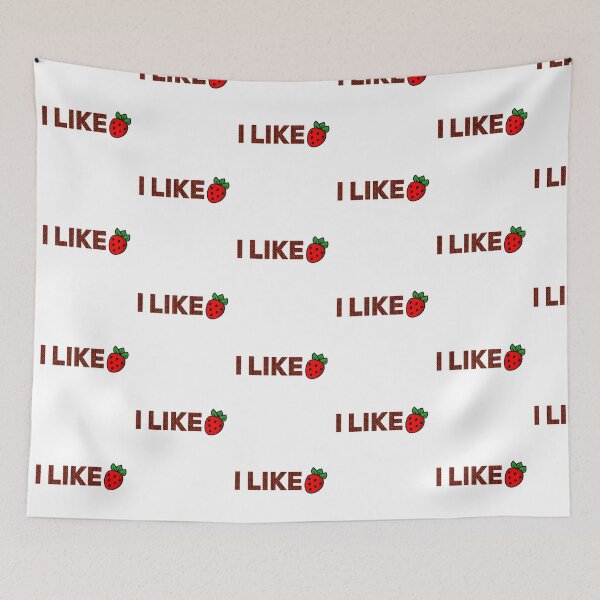 Item preview, I like strawberries - I Like Strawberry designed and sold by AdelloDeAmo.