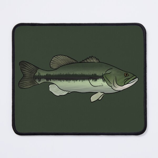 Item preview, Bass fishing, Largemouth Bass "In the Tree Tops" designed and sold by Journall.