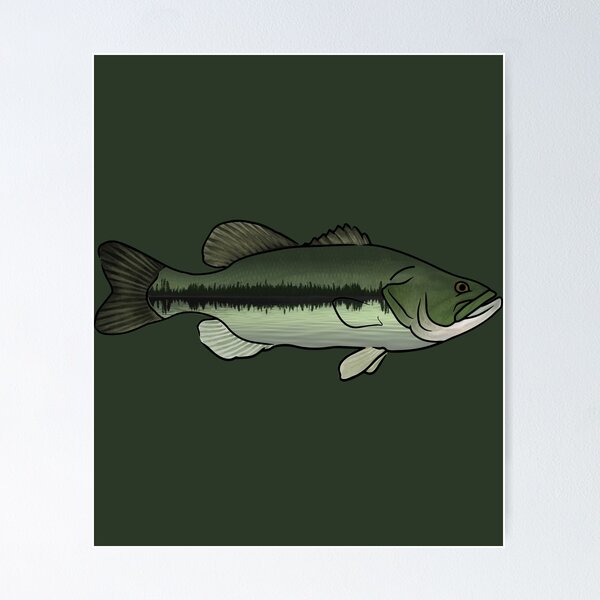 Bass Fishing, Retro Largemouth Bass Fishing, Vintage Bass Fishing Sticker  for Sale by YJHDesign