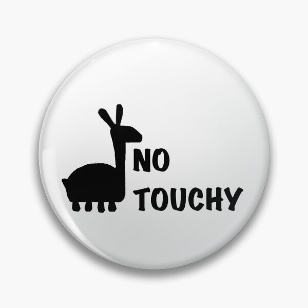 Item preview, No Touchy, llama designed and sold by PhanxiCreations.