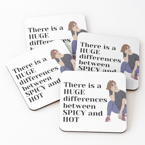 Item preview, There is a huge difference between spicy and hot designed and sold by Yassinejayed.