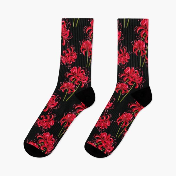 Item preview, Japanese death flowers, pattern, Higanbana designed and sold by AvotArt.