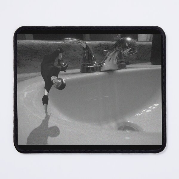 Item preview, Tony Hawk skateboarding in the sink designed and sold by Journall.