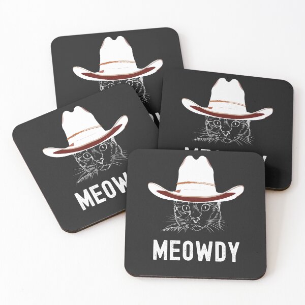 Item preview, Meowdy  cowboy cat  designed and sold by erozzz.