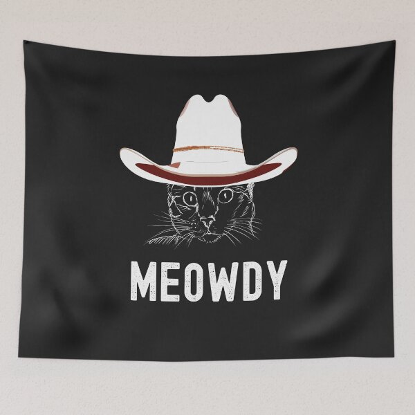 Item preview, Meowdy  cowboy cat  designed and sold by erozzz.