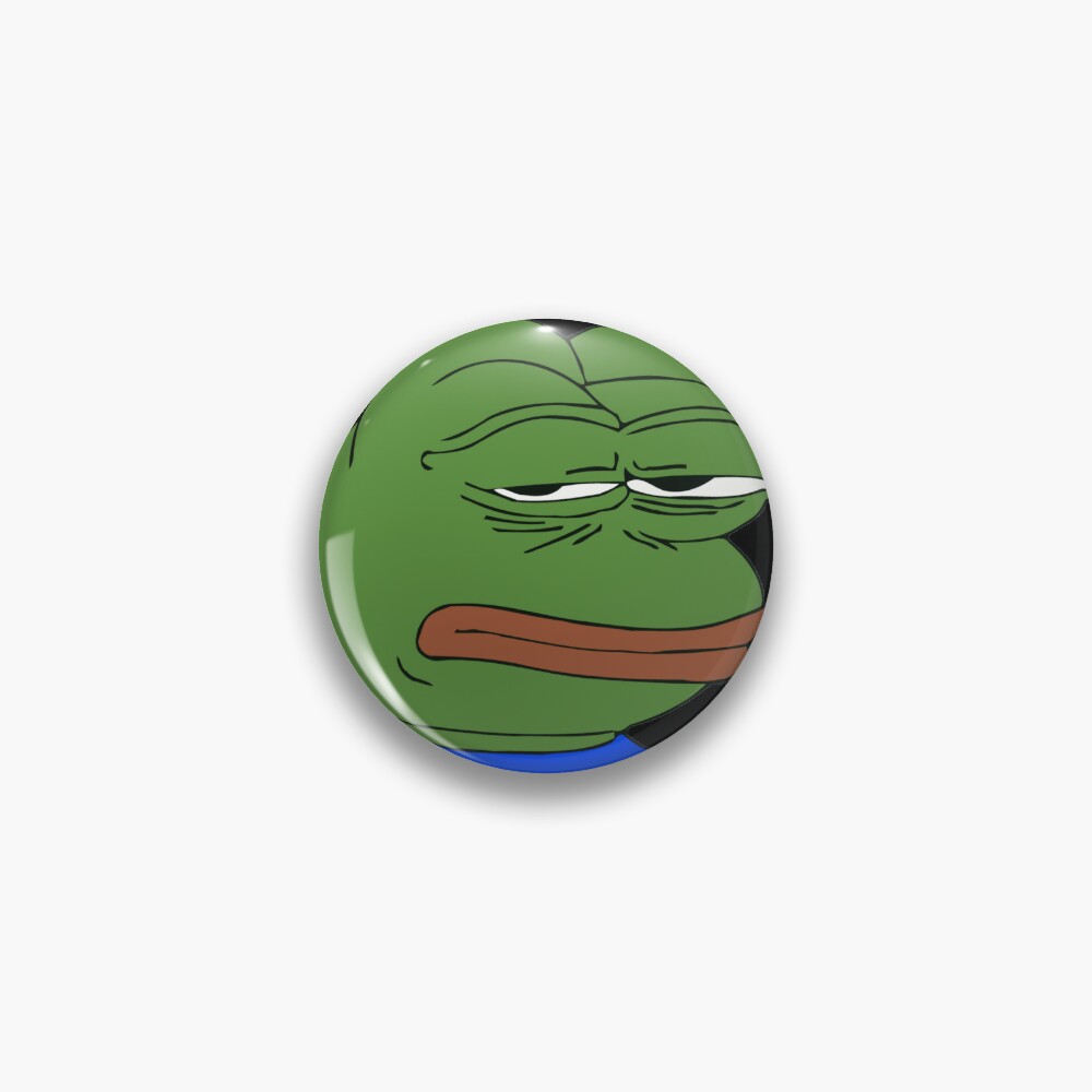 Bored poggers emote - peepo pepega twitch discord frog Hardcover