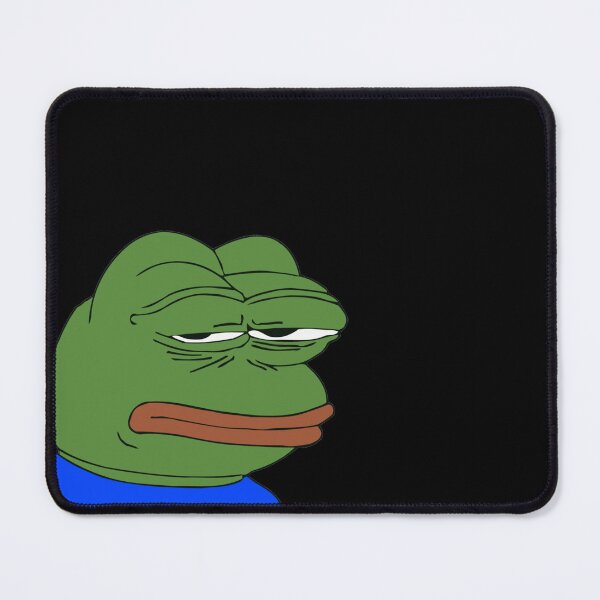 Item preview, Bored poggers emote - peepo pepega twitch discord frog designed and sold by rmpk101.