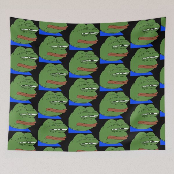 Item preview, Bored poggers emote - peepo pepega twitch discord frog designed and sold by rmpk101.