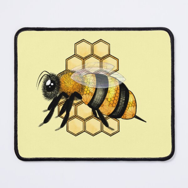 Item preview, Floral Bee designed and sold by artbydewdrop.