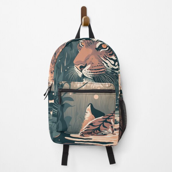 Item preview, The Tiger's Aquatic Odyssey designed and sold by Abili-Tees.