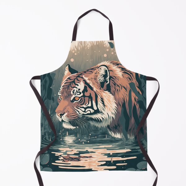 Item preview, The Tiger's Aquatic Odyssey designed and sold by Abili-Tees.
