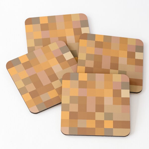 Item preview, Bronze Tones Block Print designed and sold by Gingezel.