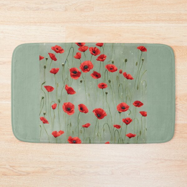 Item preview, August Poppy Pattern designed and sold by FamiliarPufferfish.