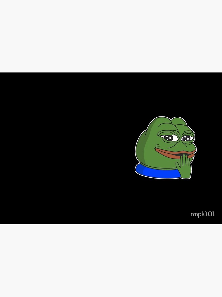 nervous poggers emote - peepo pepega twitch discord frog Art