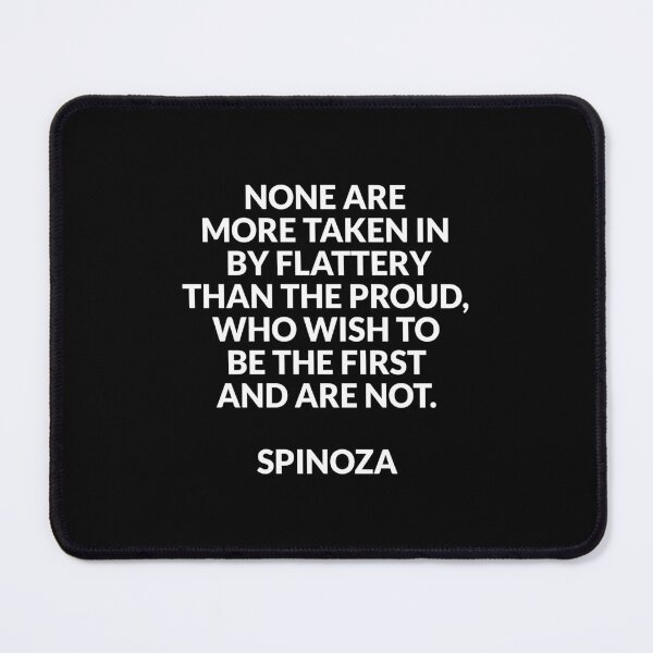 Item preview, Baruch Spinoza philosophy quotes - on flattery designed and sold by Inspirationmotivation.
