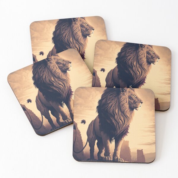Item preview, The Majestic Lion: King of the Jungle designed and sold by Abili-Tees.