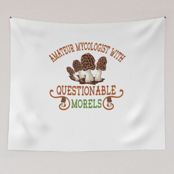 Item preview, Amateur Mycologist With Questionable Morels, Mycologist Gift, Mushroom, Funny Mycologist designed and sold by JustGift.