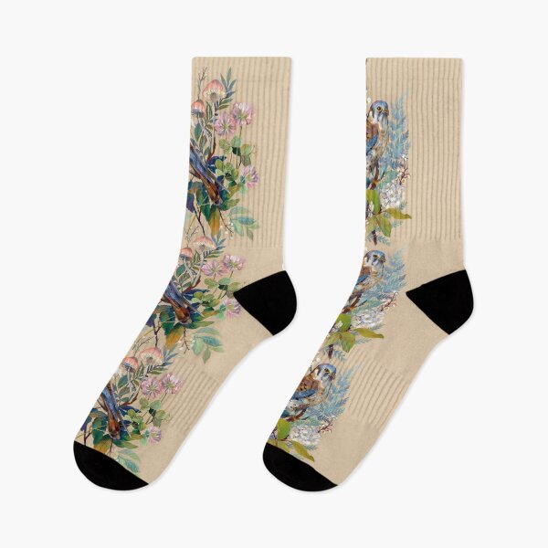 Item preview, Floral Falcon designed and sold by claramcallister.