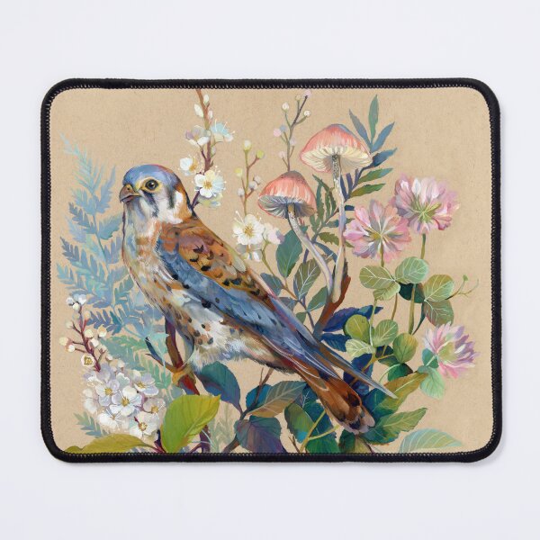 Item preview, Floral Falcon designed and sold by claramcallister.