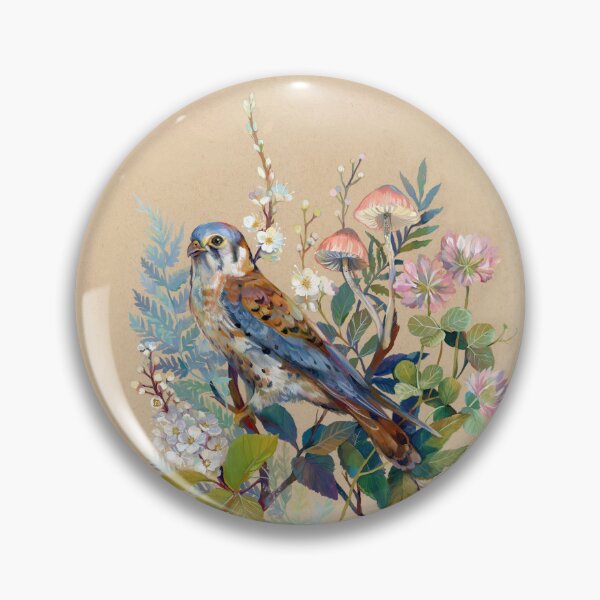 Item preview, Floral Falcon designed and sold by claramcallister.