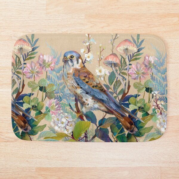 Item preview, Floral Falcon designed and sold by claramcallister.